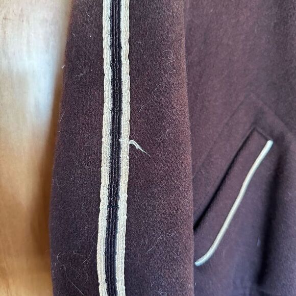 STUNNING VTG 1964 Letterman’s Jacket Mens Small State Champs Midcentury 1960s - Picture 5 of 10